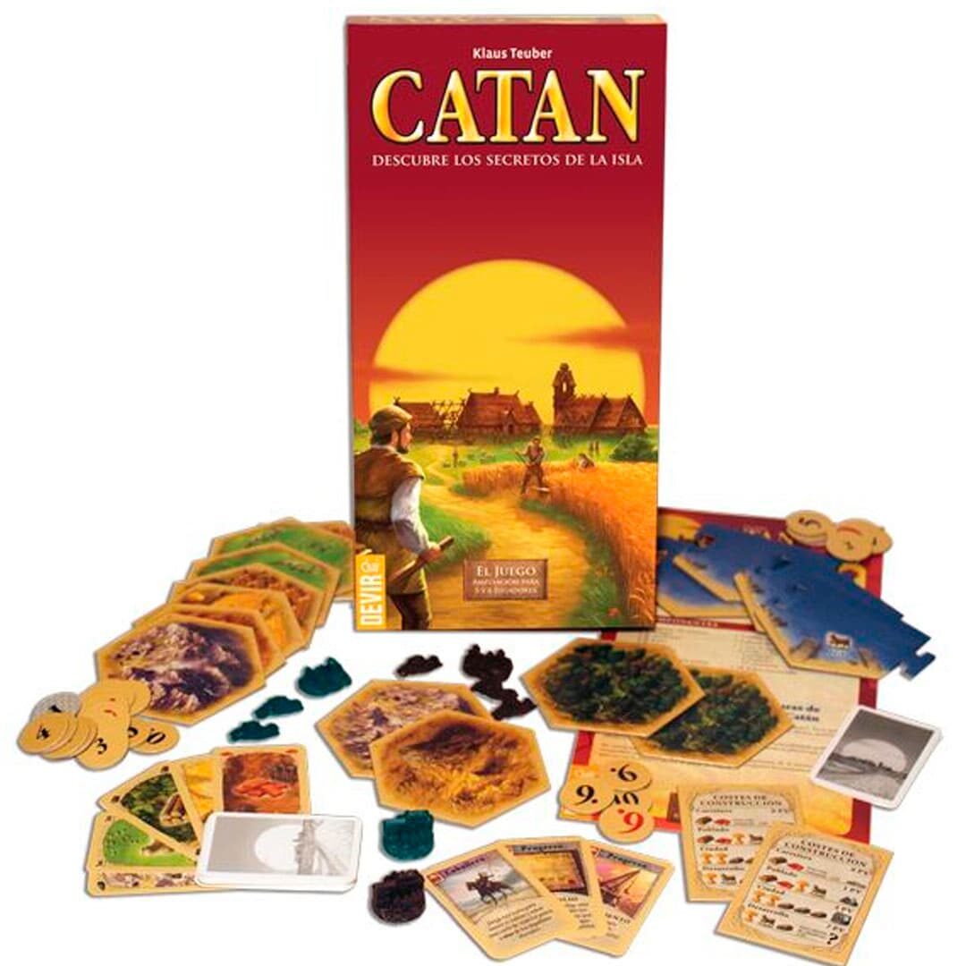 Catan ampliación 5-6 jugadores