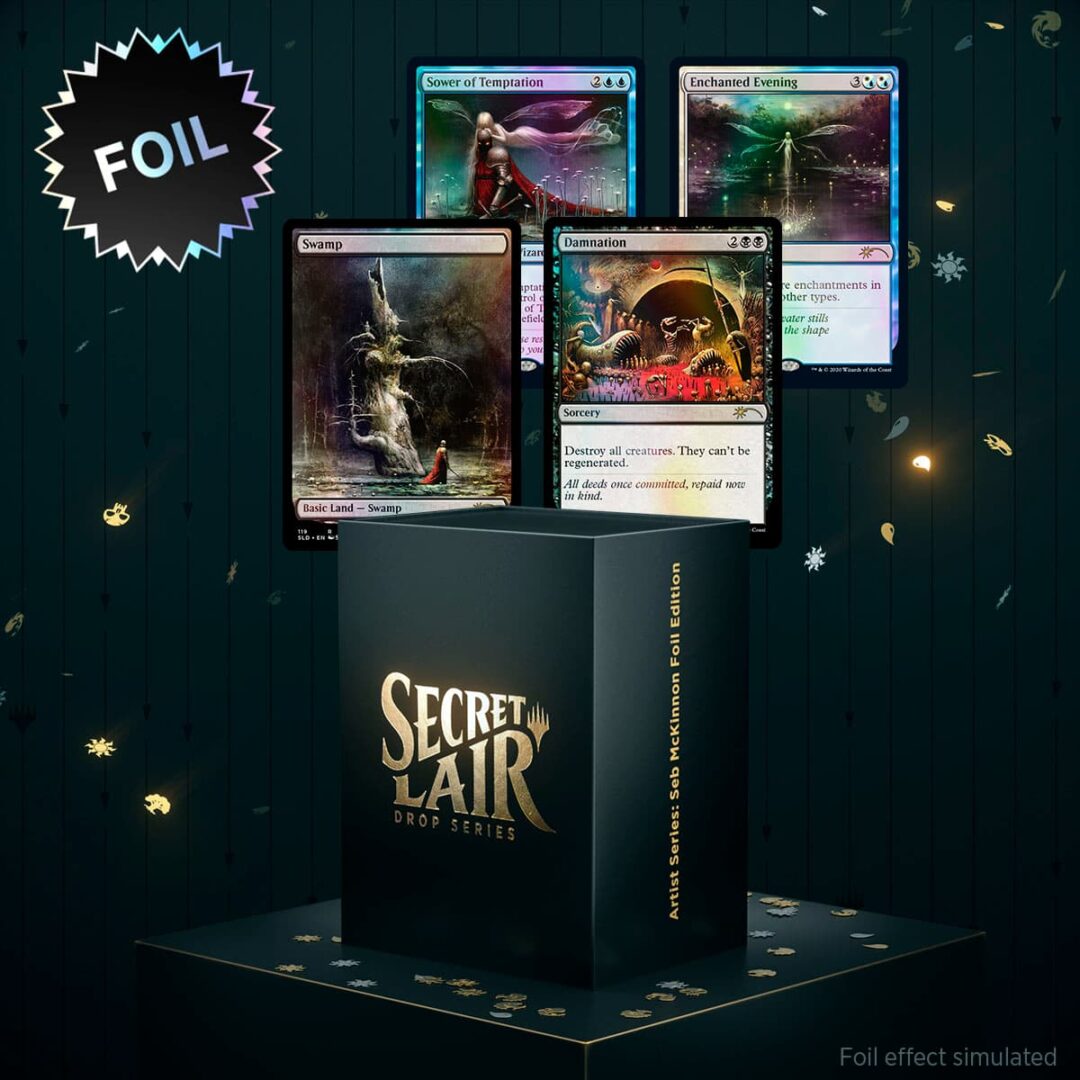 Secret Lair Artist Series Seb Mckinnon FOIL